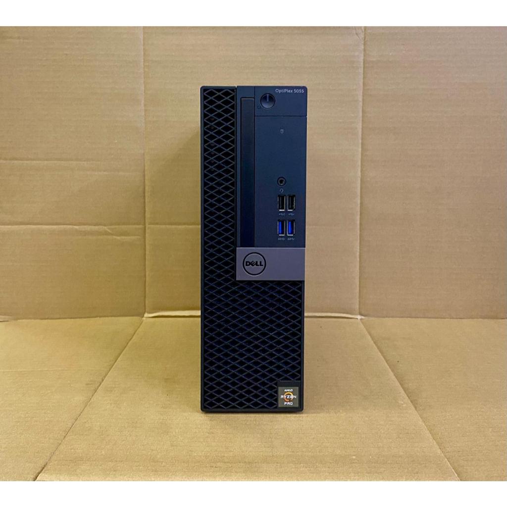 Obral murah pc dell optiplex  5055 sff AMD ryzen 5 Pro 2400G ram 8gb ssd nvme 256gb mulus like new