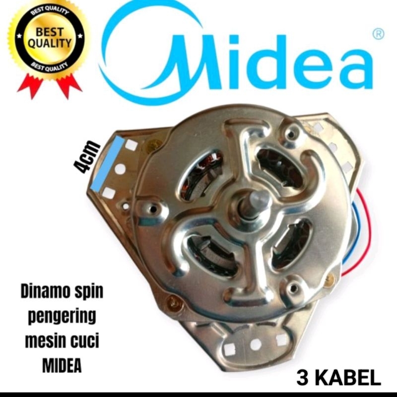 DINAMO SPIN MIDEA PENGERING MESIN CUCI MIDEA 2 TABUNG