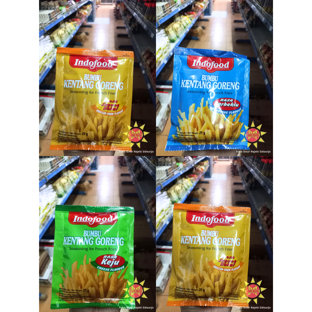 

Indofood Bumbu Kentang Goreng All Variant 25 gram