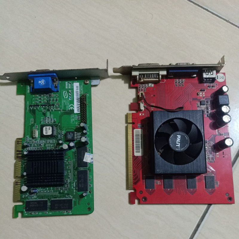 VGA komputer bekas rusak
