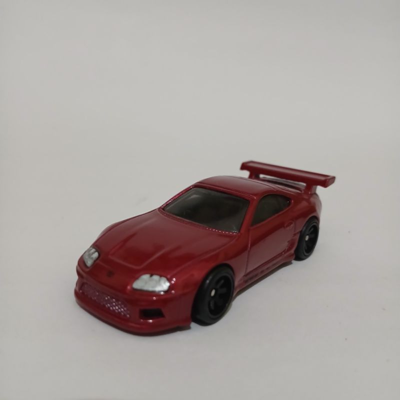 Diecast Hot Wheels Premium Supra MK4 Boulevard Merah Red Loose