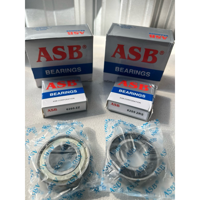 ASB bearing 6205ZZ / ASB bearing 6205RS / Bearing 6205 / Klahar 6205