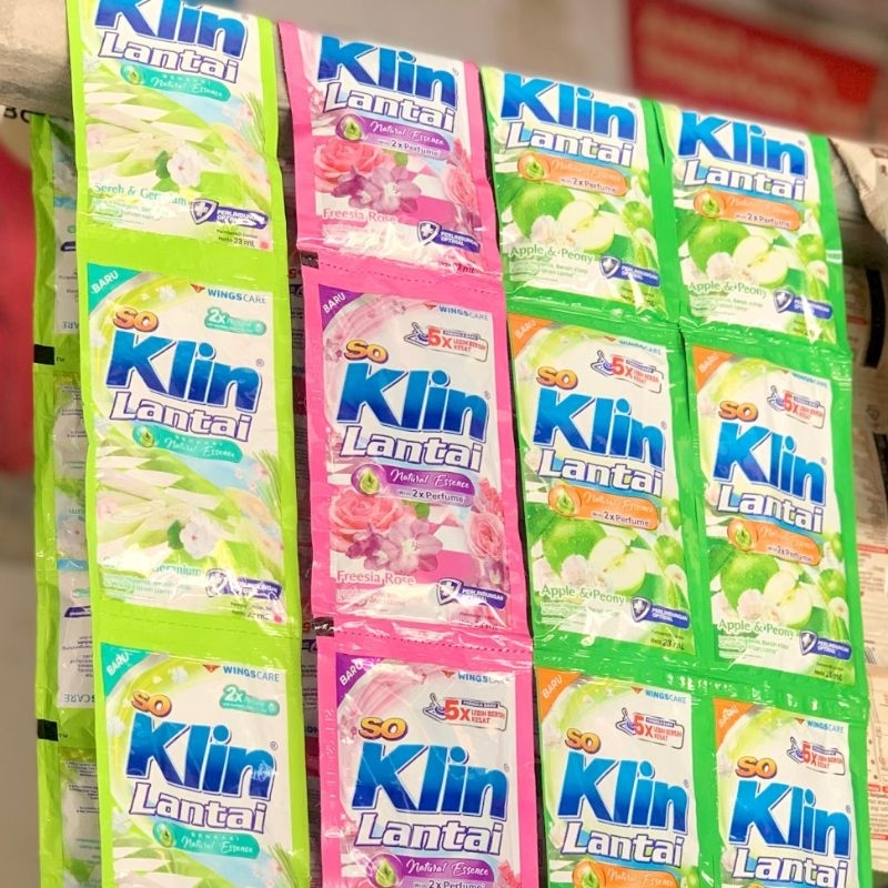 SOKLIN PEMBERSIH LANTAI 1 RENCENG 12PCS