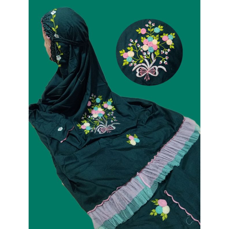 MUKENAH LAJURAN ANAK MUKENAH BORDIR ANAK MUKENAH ANAK MUKENAH KATUN MIKRO