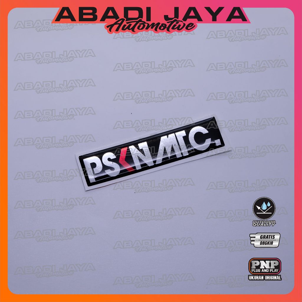 emblem pasukanmatic / sticker psknmtc / emblem timbul pasukan matic / stiker timbul psknmtc / stiker