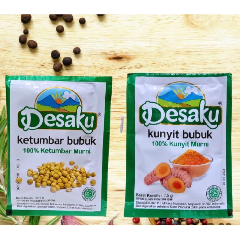 

DESAKU Ketumbar bubuk & Kunyit bubuk