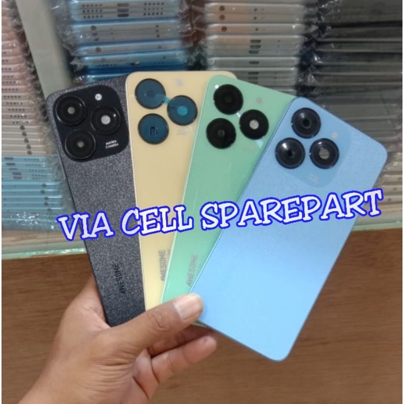 Casing kesing housing fullset Itel A70 A665L Original Backdoor + Bezel Bazel Tutup mesin