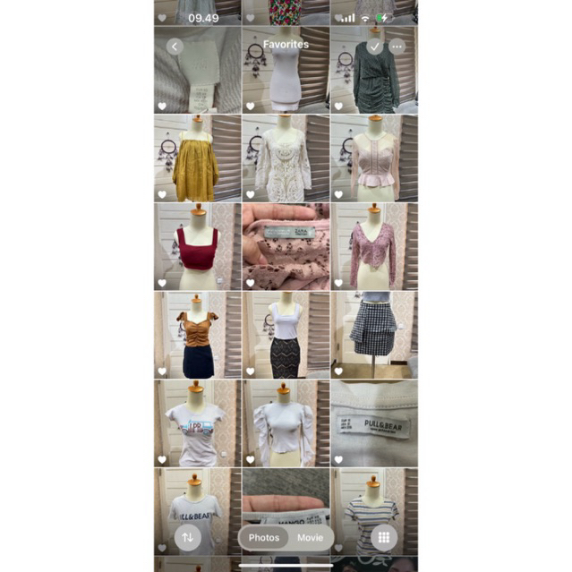 Baju preloved one set