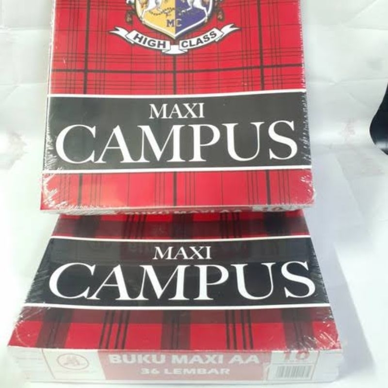 

Buku Tulis Campus Tiara Maxi B5 50/36 Lembar 1 pack isi 10