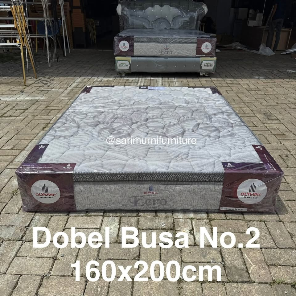 Springbed Tebal Dobel Busa Berkwalitas No.1/No.2/No.3