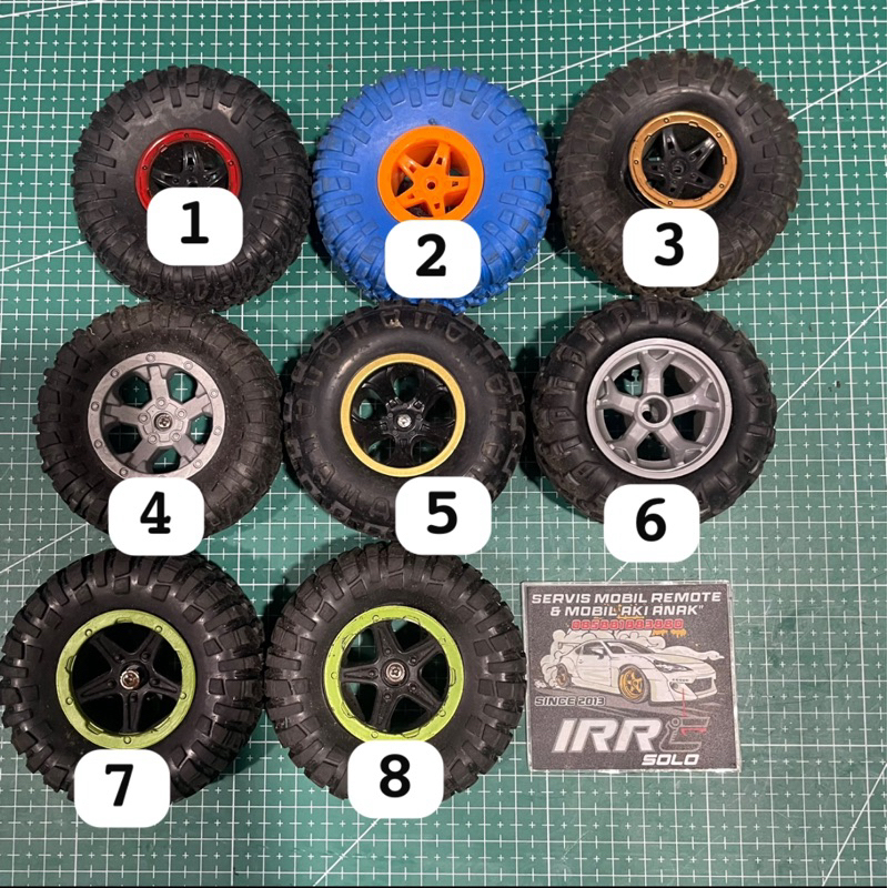 ban mobil remote rc rock Klower 4x4 1:16 per pcs