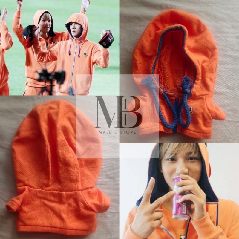 [READY] RARE ITEM BAJU BONEKA IDOL KPOP 20CM JACKET ORANGE BONEKA DOLL EXO KAI SEHUN CHANYEOL BAEKHY