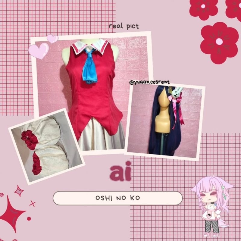 [ WTS PRELOVED SECOND COSPLAY FULLSET ] Hoshino Ai Oshi no Ko