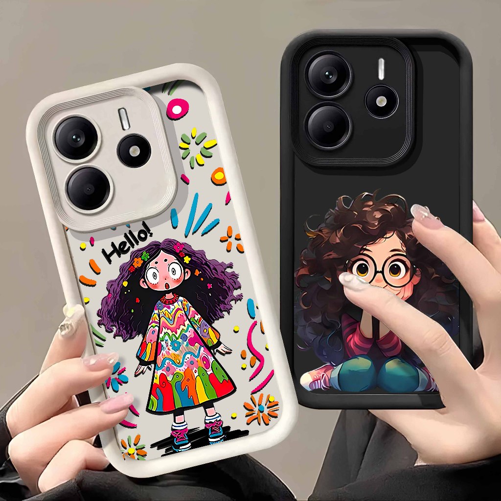 Softcase Rubber Pro Camera Timbul Redmi Note 14 4G Note 14 5G - Case Hp Redmi Note 14 4G - Casing HP