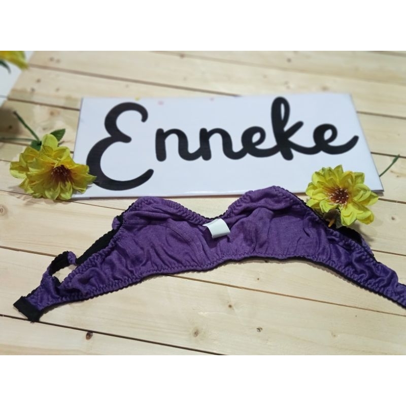 2 PCS bh bra tanpa busa ukuran besar orang tua olahraga