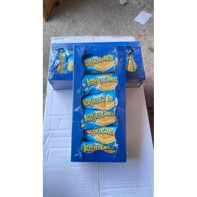 

KRAFT KEJU CAKE BOLU 1 Box : 12cs x 16gr