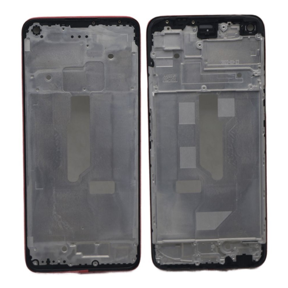 FRAME/ TULANGAN/ DUDUKAN/ TENGAHAN LCD ORIGINAL/ORI OPPO A96 BLACK