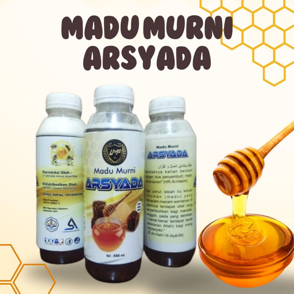 

Herbal Terlaris | MADU MURNI ARSYADA - Sudah diruqyah 100% Original