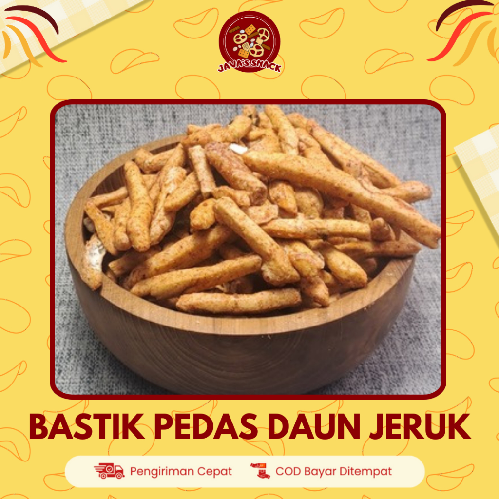 

Snack Bastik Daun Jeruk Pedas – Renyah, Gurih, Bikin Nagih