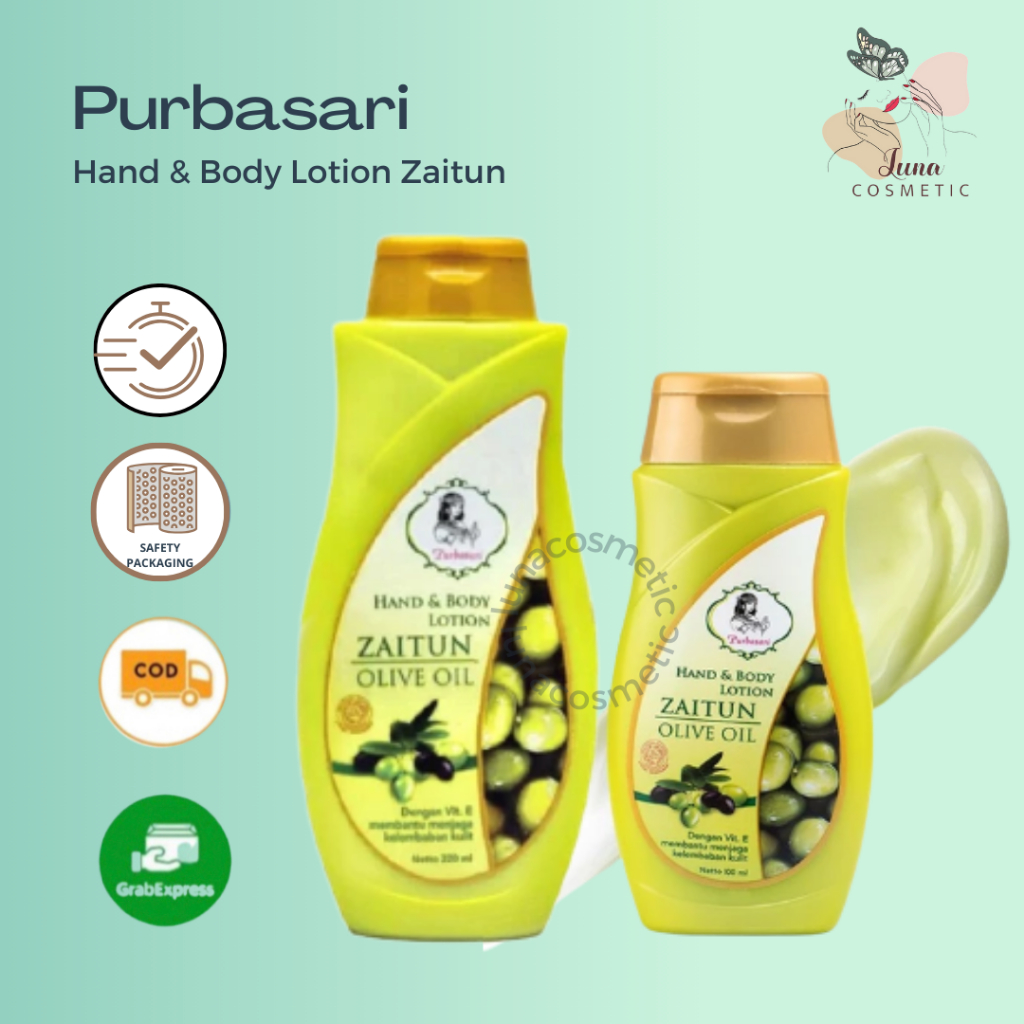 Purbasari Hand & Body Lotion Zaitun