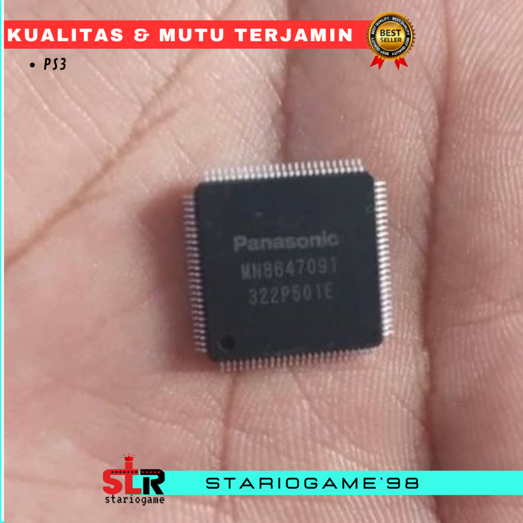 IC HDMI PS3 SLIM SUPER SLIM NEW GRESS / IC HDMI PS3 PANASONIC MN8647091 BARU