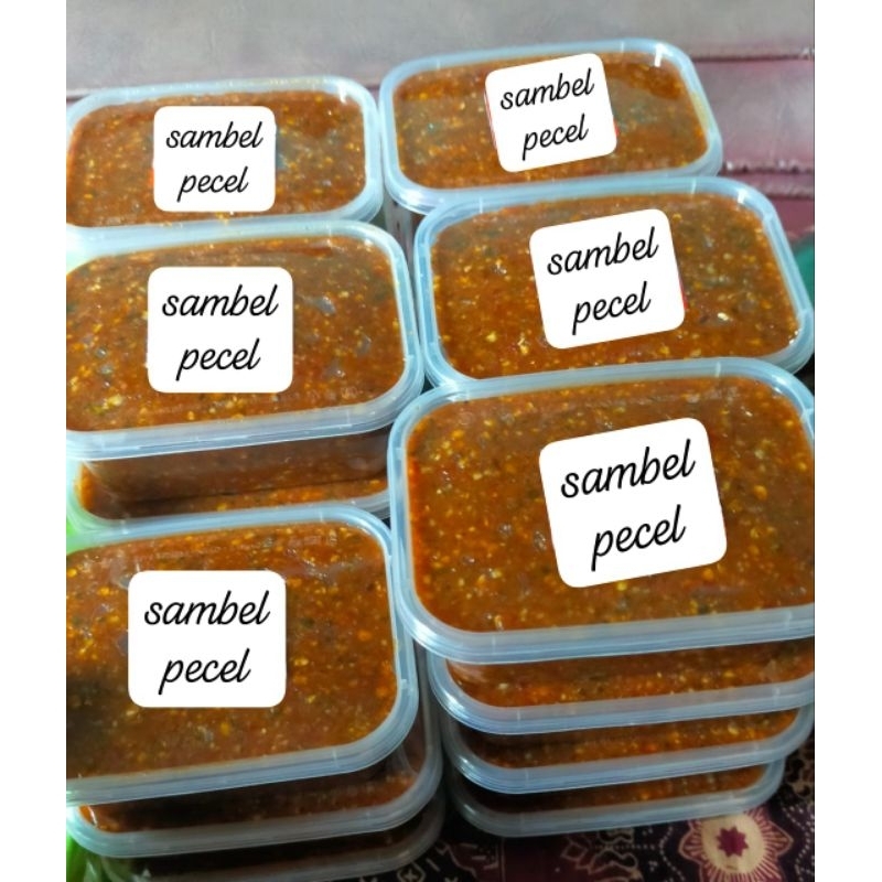 

Sambel Pecel Khas Nganjuk tanpa minyak