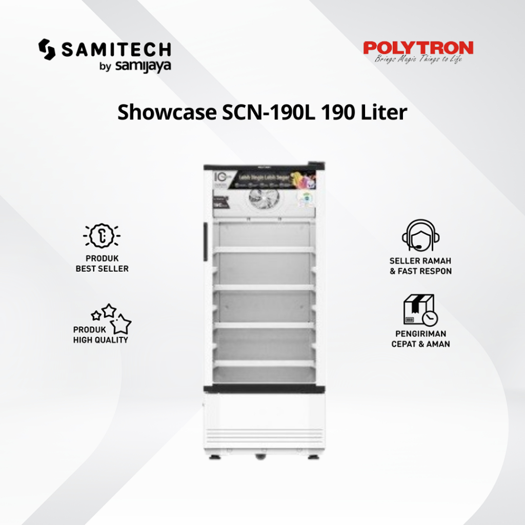 POLYTRON Showcase 190 Litres SCN 190L  SCN-190L / Showcase