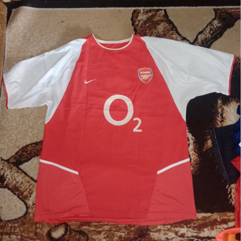 jersi arsenal 2002