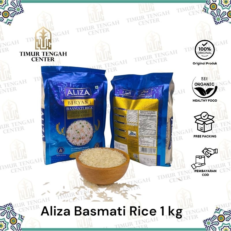 

Beras Basmati Aliza 1121 xxl 1Kg
