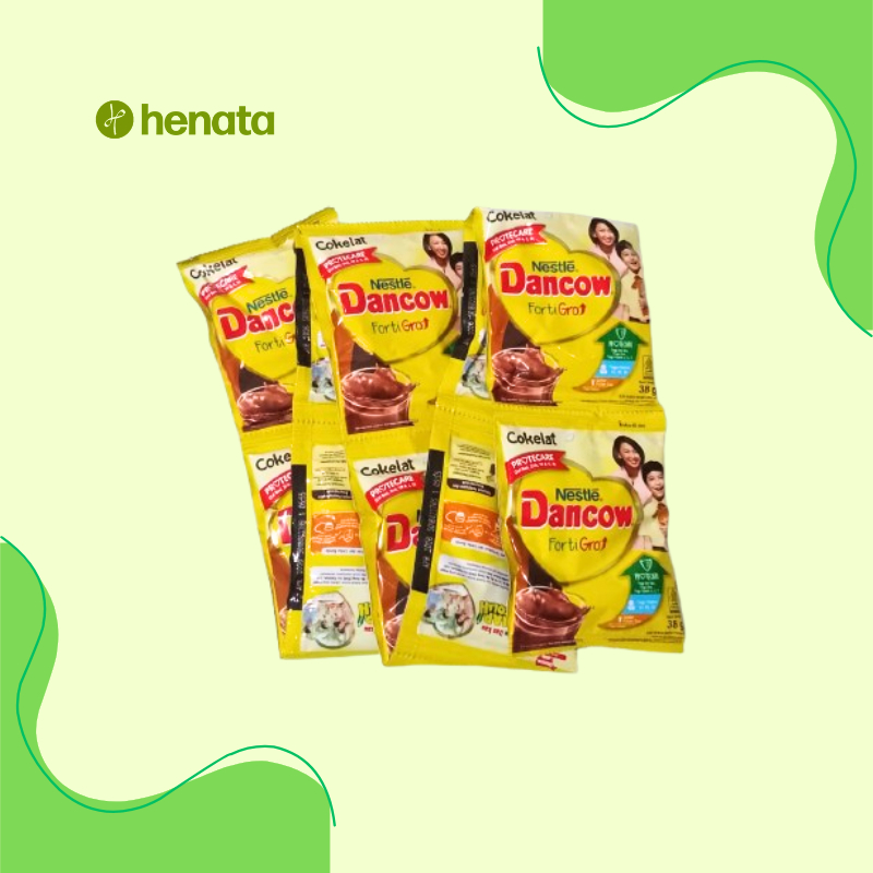 

Nestle Dancow Cokelat Instant Fortigro Susu Coklat Sachet Renceng