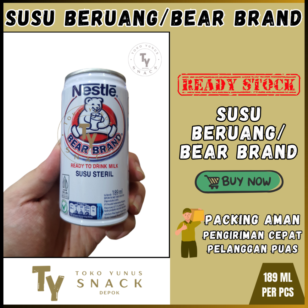 

SUSU BERUANG / SUSU BEAR BRAND KALENG 189ML