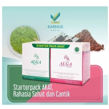 

PAKET AKAT (Alga Kirei & Alga Tea)