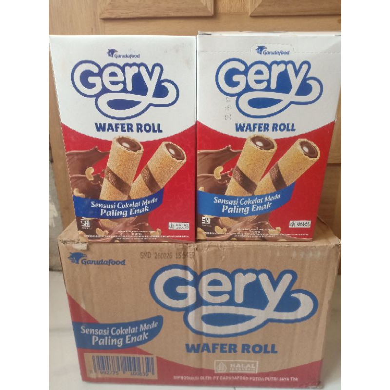 

Gery Wafer Roll stick 1box isi 20 pcs