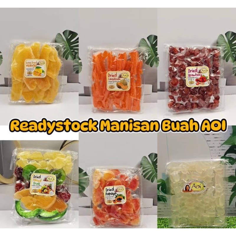 

MANISAN BUAH AOI BANGKOK / STOBERI AOI / MELON AOI / MANGGA AOI/ PEPAYA AOI / KOLANG KALING AOI/Dried Snack AOI