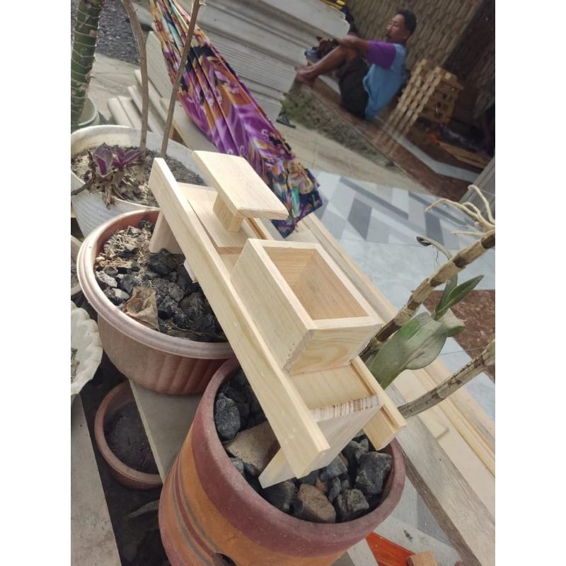 Alat pengiris Bawang / pemotong / penggiling kayu jati Besar