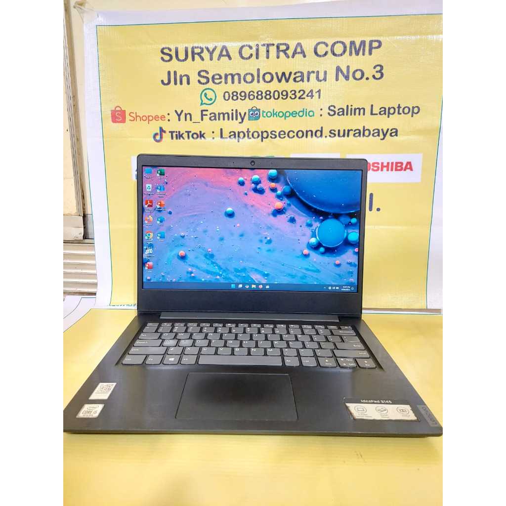 Laptop Lenovo Ideapad S145 Intel Core i5 - 1035G1