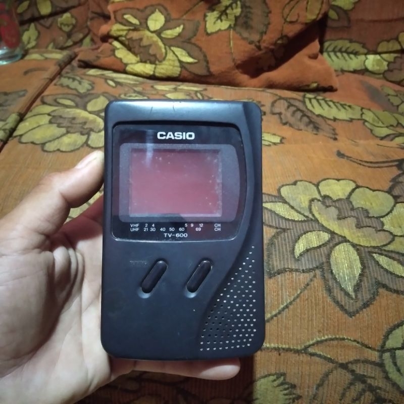 casio poket tv mini jadul langka murah meriah