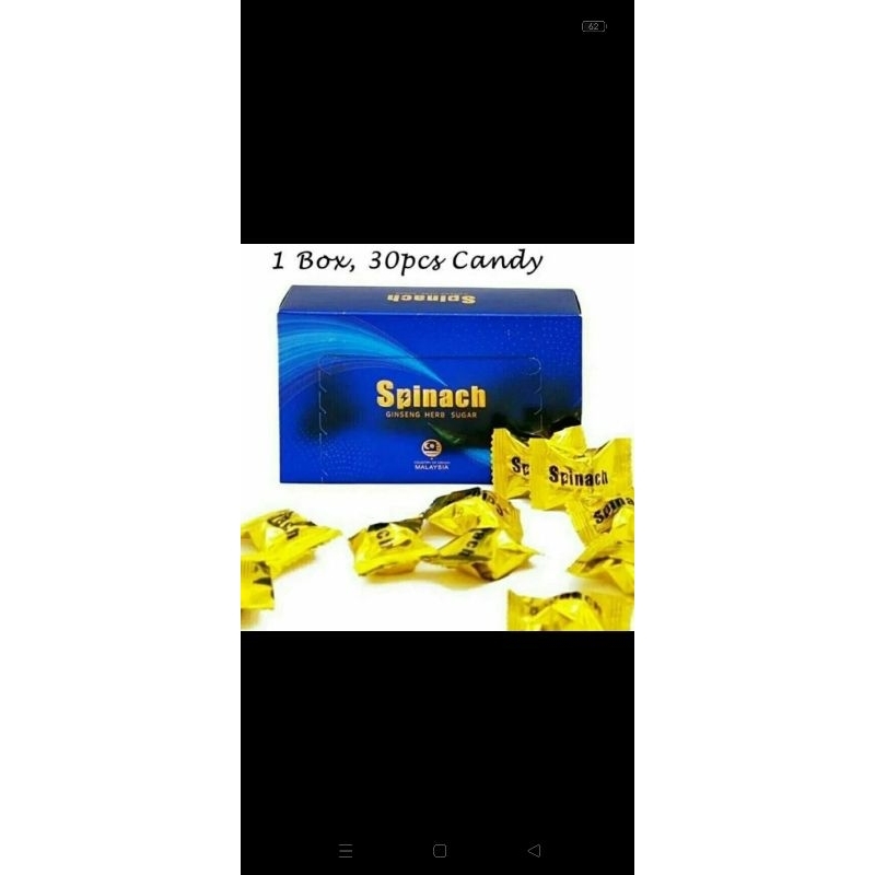 

Permen Spinach original