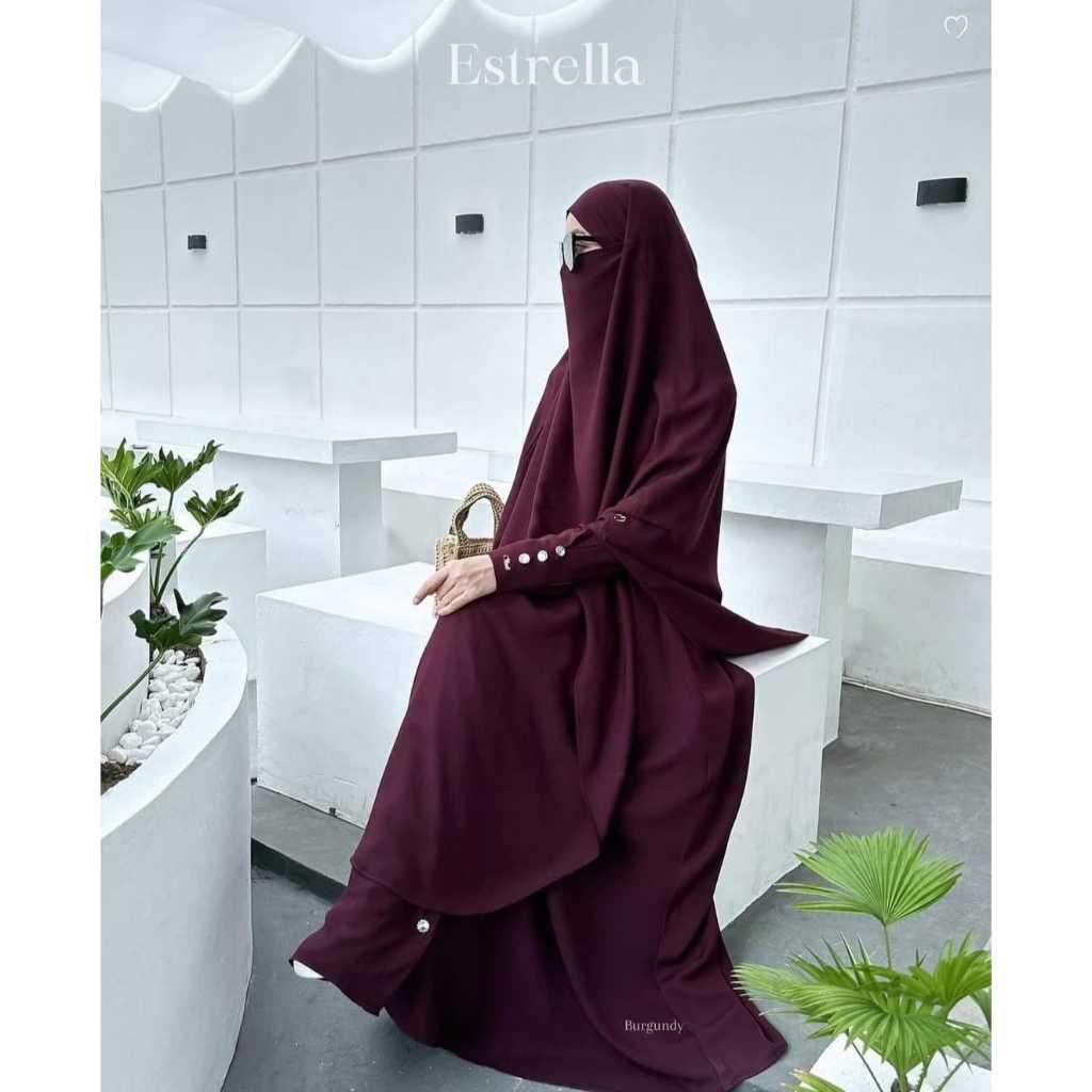 Preloved Set Gamis Estrella by Mahira