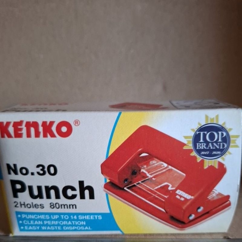 

pembolong /pelubang / punch kenko no.30 2hole 80mm