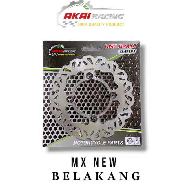 Piringan Cakram Belakang Mx New Disc Cakram Variasi Jupiter Mx New Standar 220mm Akai Racing