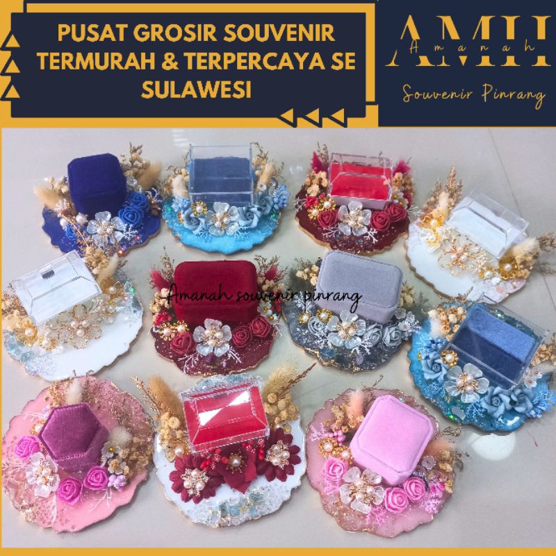 Kotak Cincin Pernikahan Kotak Cincin Mewah Ring box Wedding