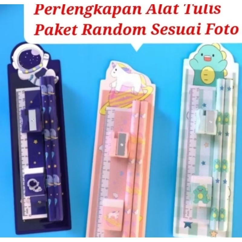 

Paket Alat Tulis Anak sekolah sesuai foto display