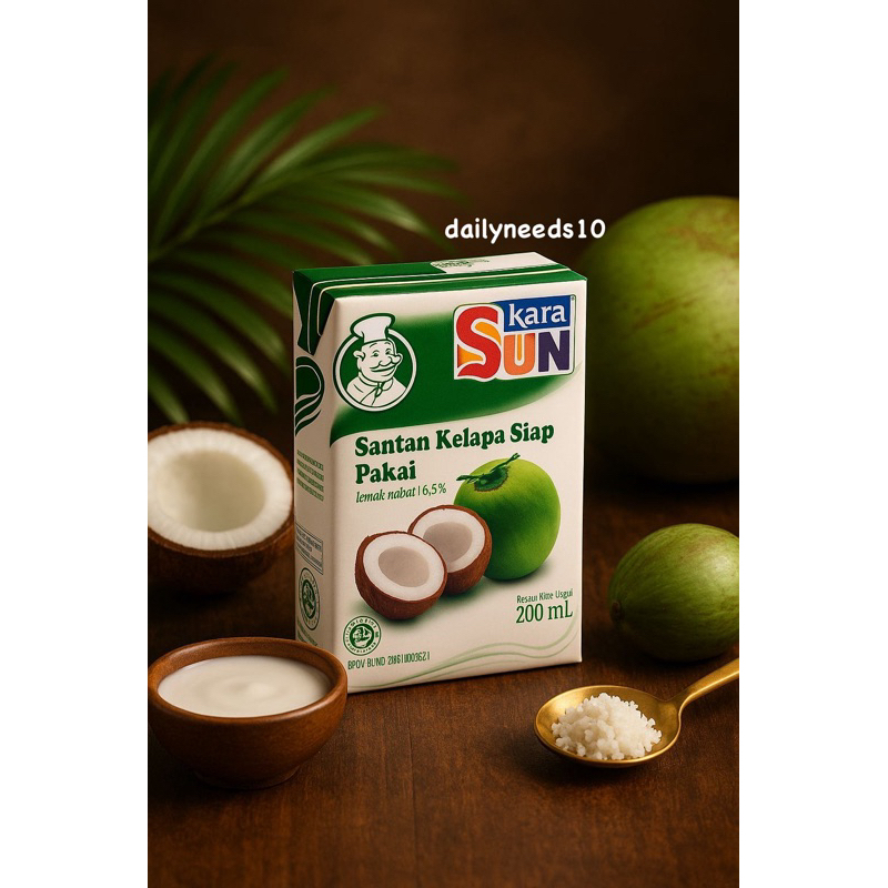 

Sun Kara Santan Kelapa 200ml