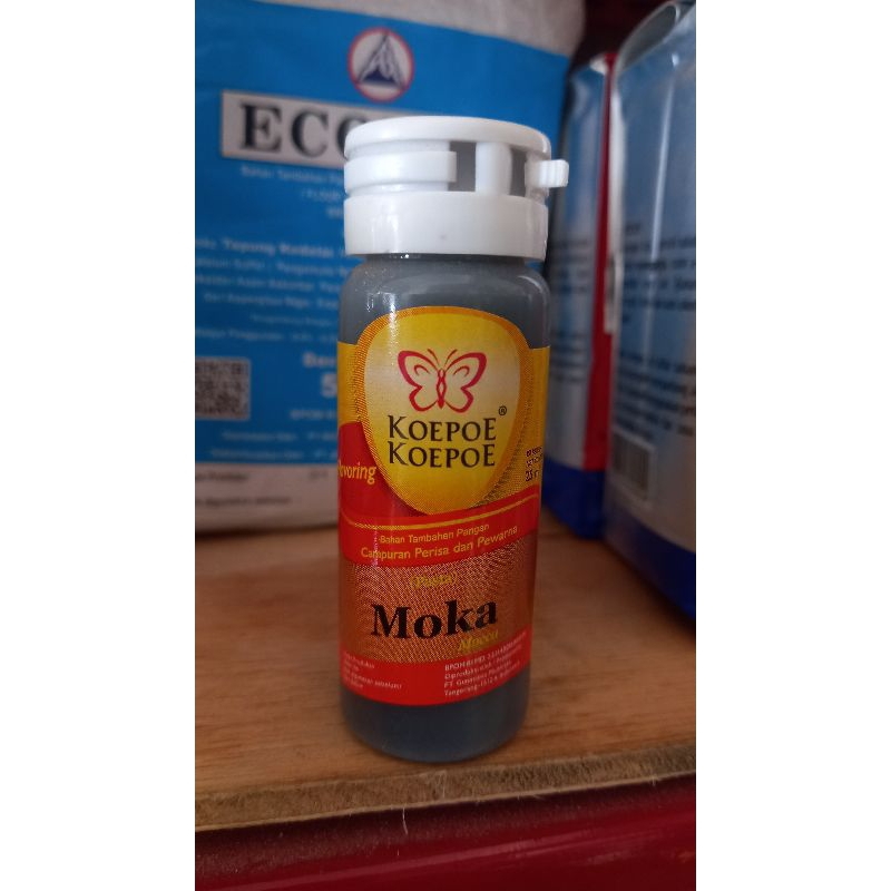 

Koepoe koepoe Pasta moka 25ml/ perisa moka / pewarna moka