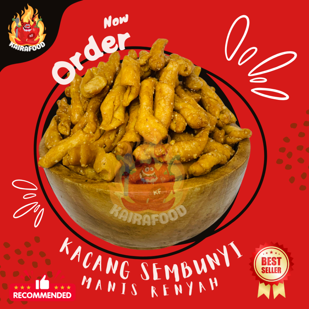 

100 GR KACANG SEMBUNYI RENYAH MANIS