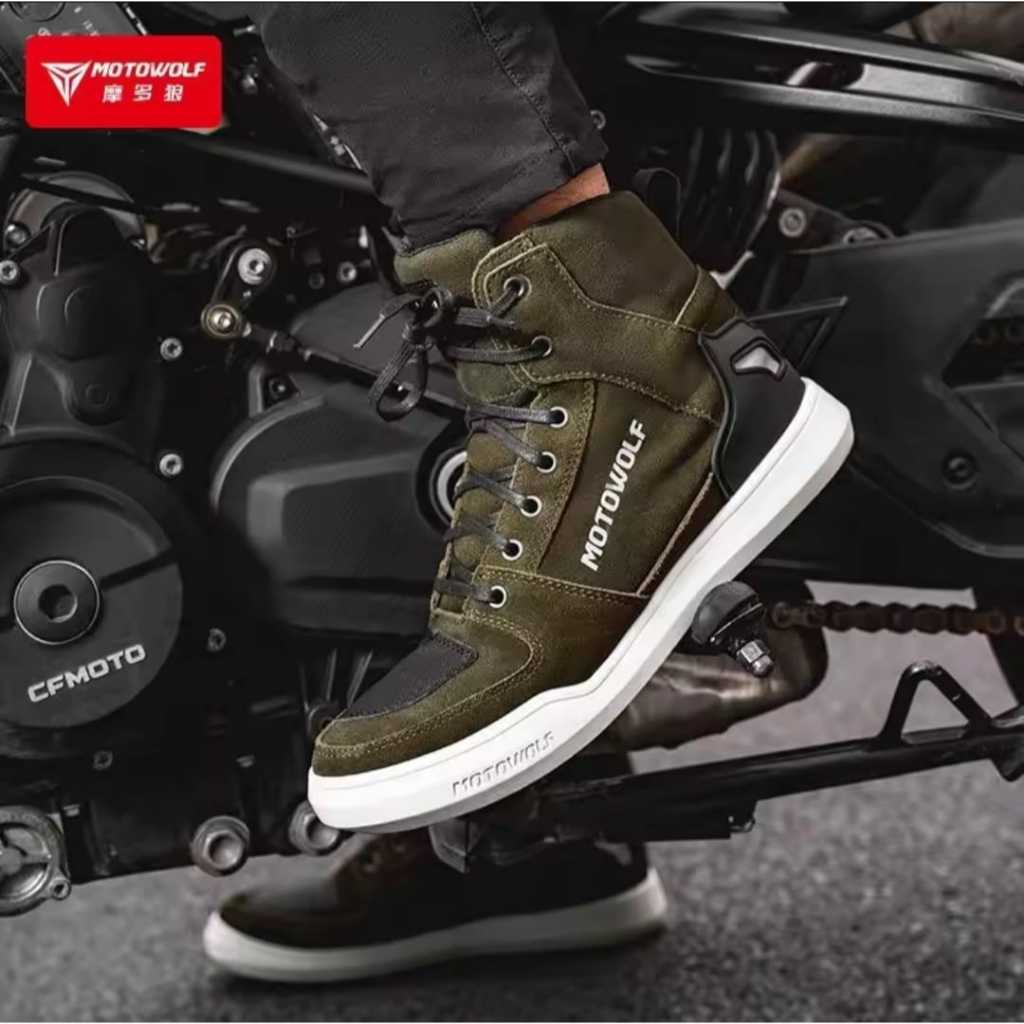 Sepatu Riding Shoe Sepatu Touring MOTOWOLF SH2 Motorcycle Boots