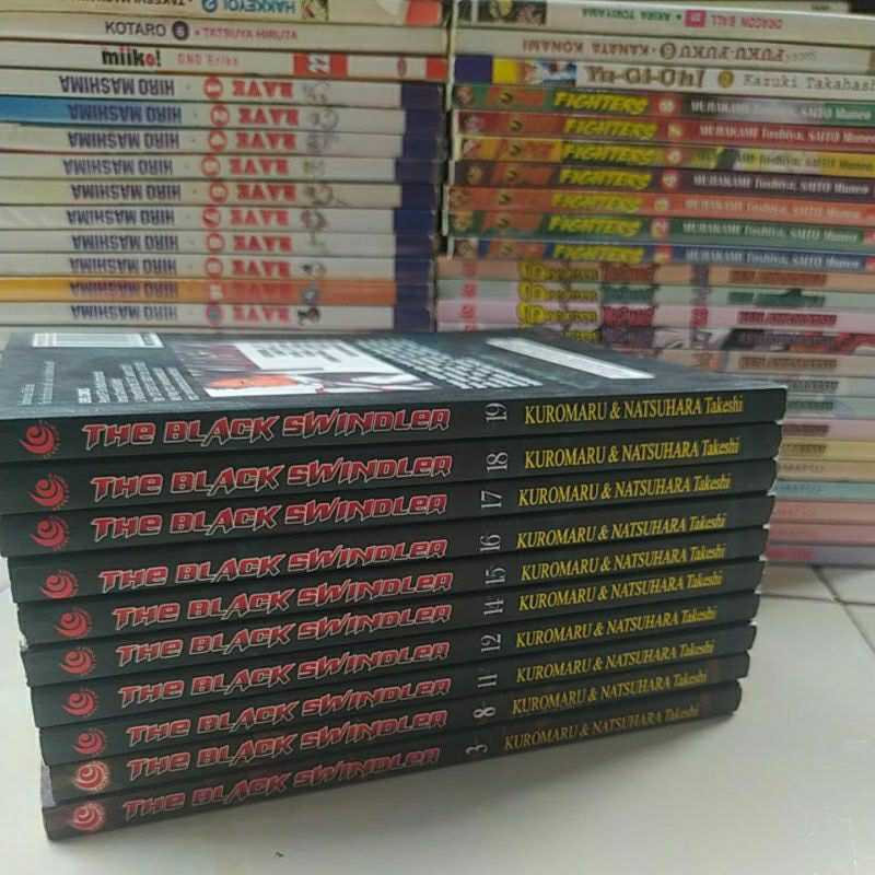 KOMIK THE BLACK SWINDLER ORIGINAL