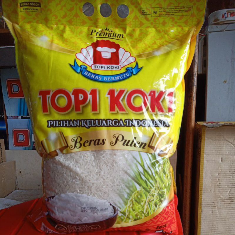 

Beras TOPI KOKi 5kg
