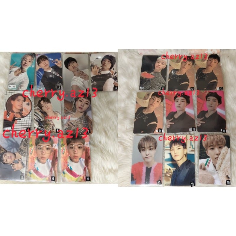 Batch 2 READY aab photocard pc hoshi seventeen spill the feels feel blue right here 17 broadcast dia